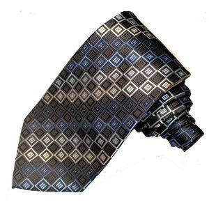 Alexander Julian black/blue tie